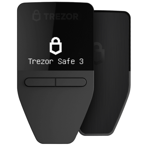 Trezor Safe 3 - Cosmic Black